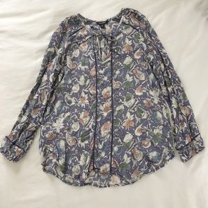 Lucky Brand floral blouse